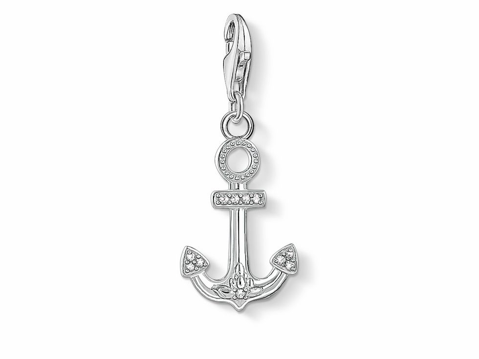 Thomas Sabo Charm-Anhnger 1798-051-14 - Anker - Sterling Silber - Zirkonia - wei
