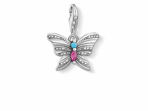 Thomas Sabo 1831-342-7 Silber Charm-Anhnger - Schmetterling
