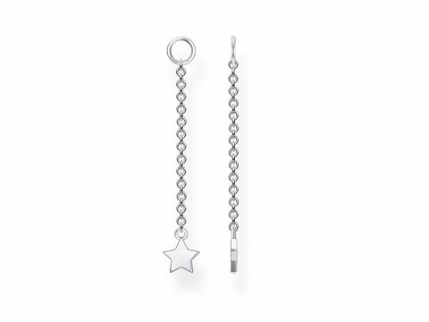Thomas Sabo Charming Collection - EP005-001-21 - Stern - 1 Stck Ohrring Einhnger fr Charming - Silber