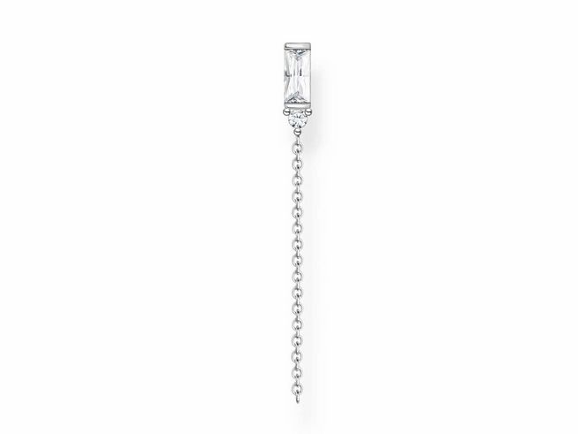 Thomas Sabo Charming 1 Stck Ohrring - H2183-051-14 - Sterling Silber + Zirkonia wei