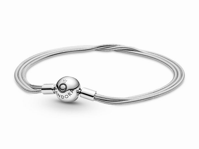 Pandora Armband - 599338C00-17 - Multi Schlangenkette Silber Armband - 17 cm