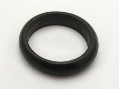 Onyx Ring - schwarz - Gre 57