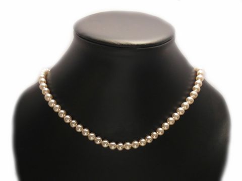 Perlenkette - Elegance - 48 cm - Silber Verschluss
