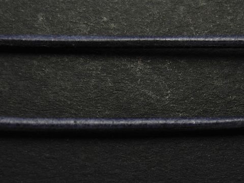 Kette - Ziegenleder - dunkelblau - ca. 100 cm - 1,2 mm