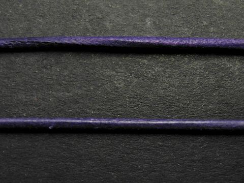 Kette - Ziegenleder - lila - ca. 100 cm - 1,2 mm