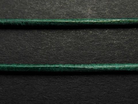Kette - Ziegenleder - grn - ca. 100 cm - 1,2 mm
