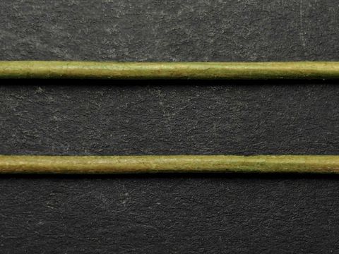 Kette - Ziegenleder - olivgrn - ca. 100 cm - 1,2 mm