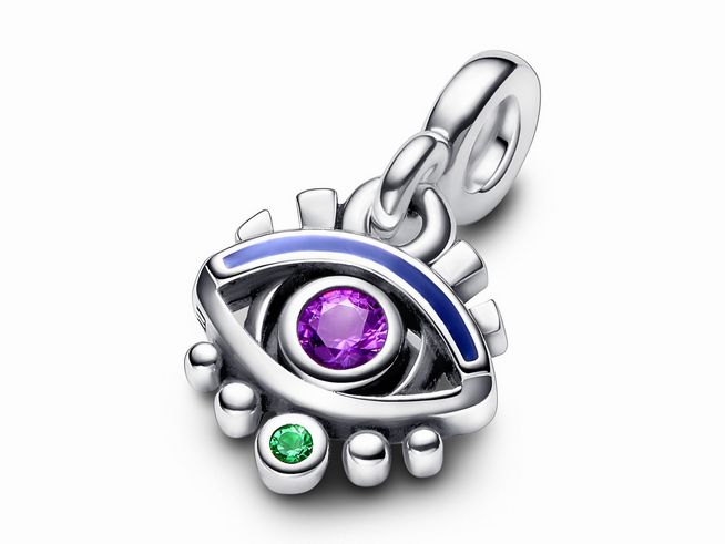 Pandora ME charm - 792295C01 - Sterling Silber + gemischte Kristalle + das Auge