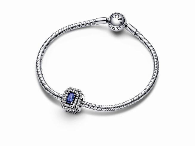 Pandora charm 792385C01 - Sterling Silber - Steinmix - Blau