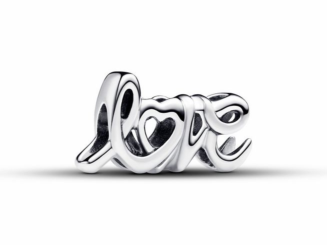 Pandora 793055C00 - Handgeschriebene Liebe Charm - Sterling Silber