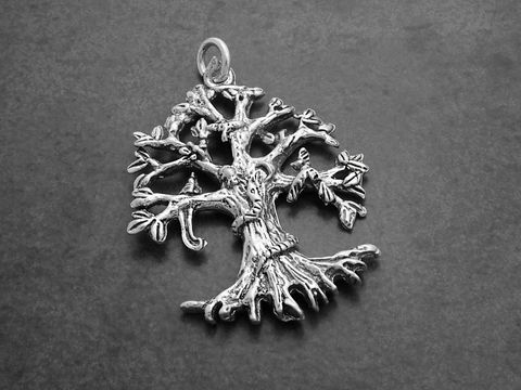 Silber Anhnger - Baum der Erkenntnis - Baum des Lebens