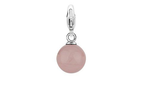 Ball Ti Sento Silber charms - Pink Ball Medium 8088LR