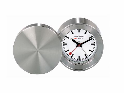 Mondaine SBB - Travel Alarm Clock - MSM.64410 - Unisex Reisewecker