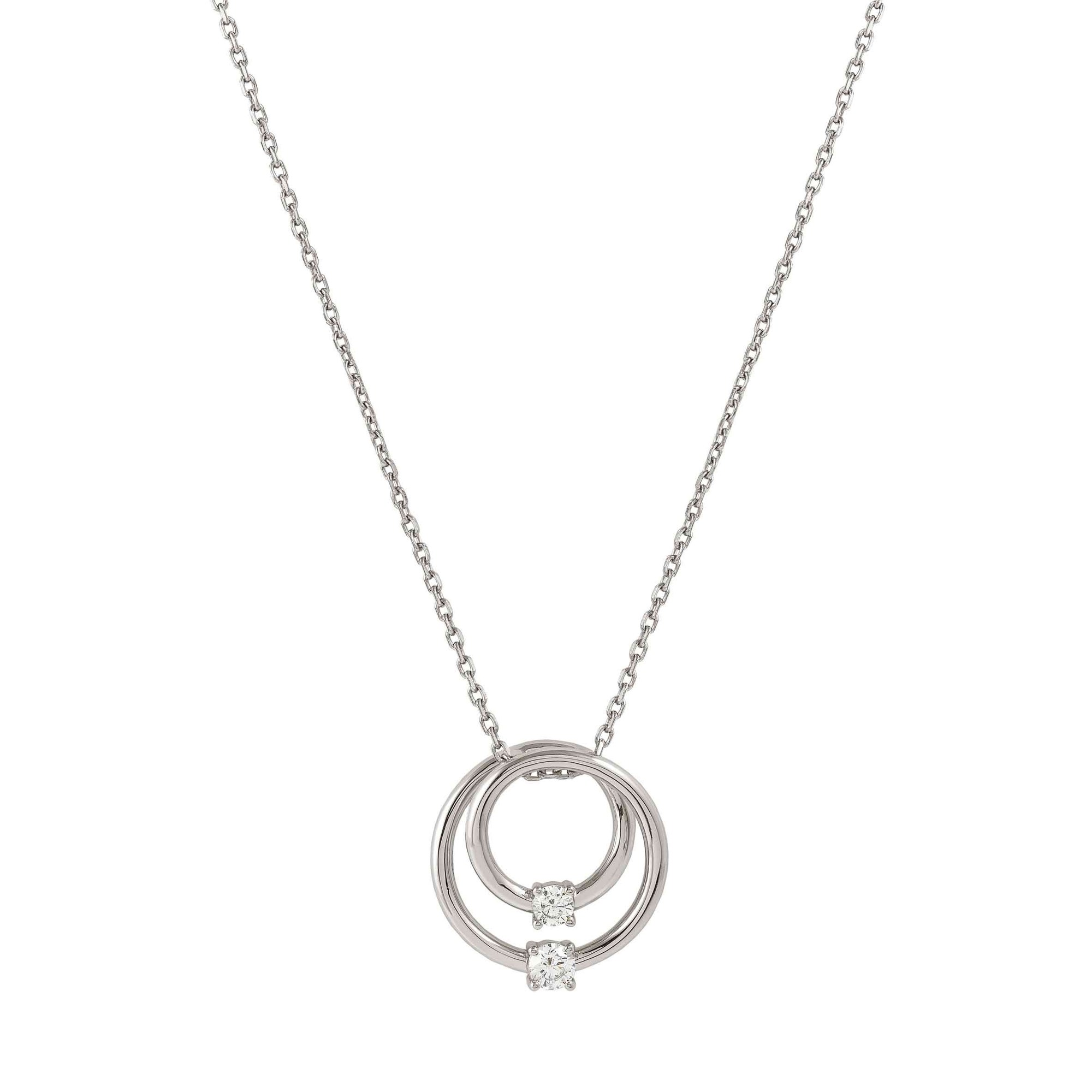 Nomination Sterling Silber 241708 53 - Kreis - rhod. Collier - Cosmiclove 40-44 cm – Ansicht 5