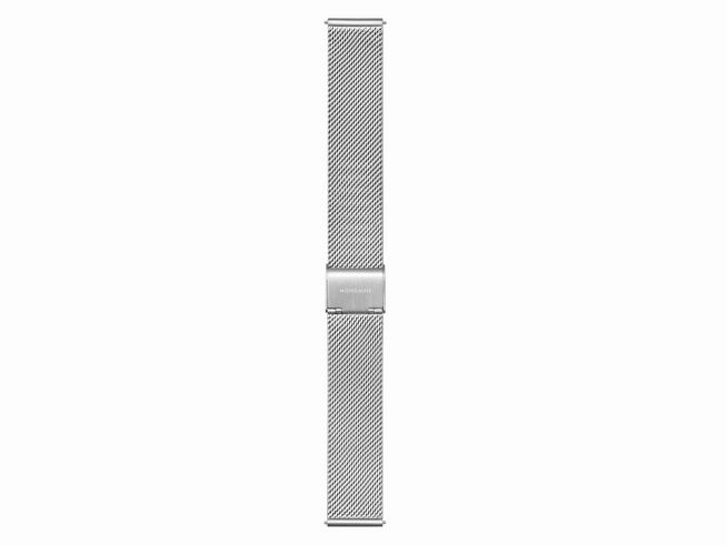 Ersatz Uhrenarmband aus hochwertigem Edelstahl im Milanaise-Stil von Mondaine, Modell FMM.8918.STEM.2.K, breitere Struktur, geeignet für 18 mm Uhren.