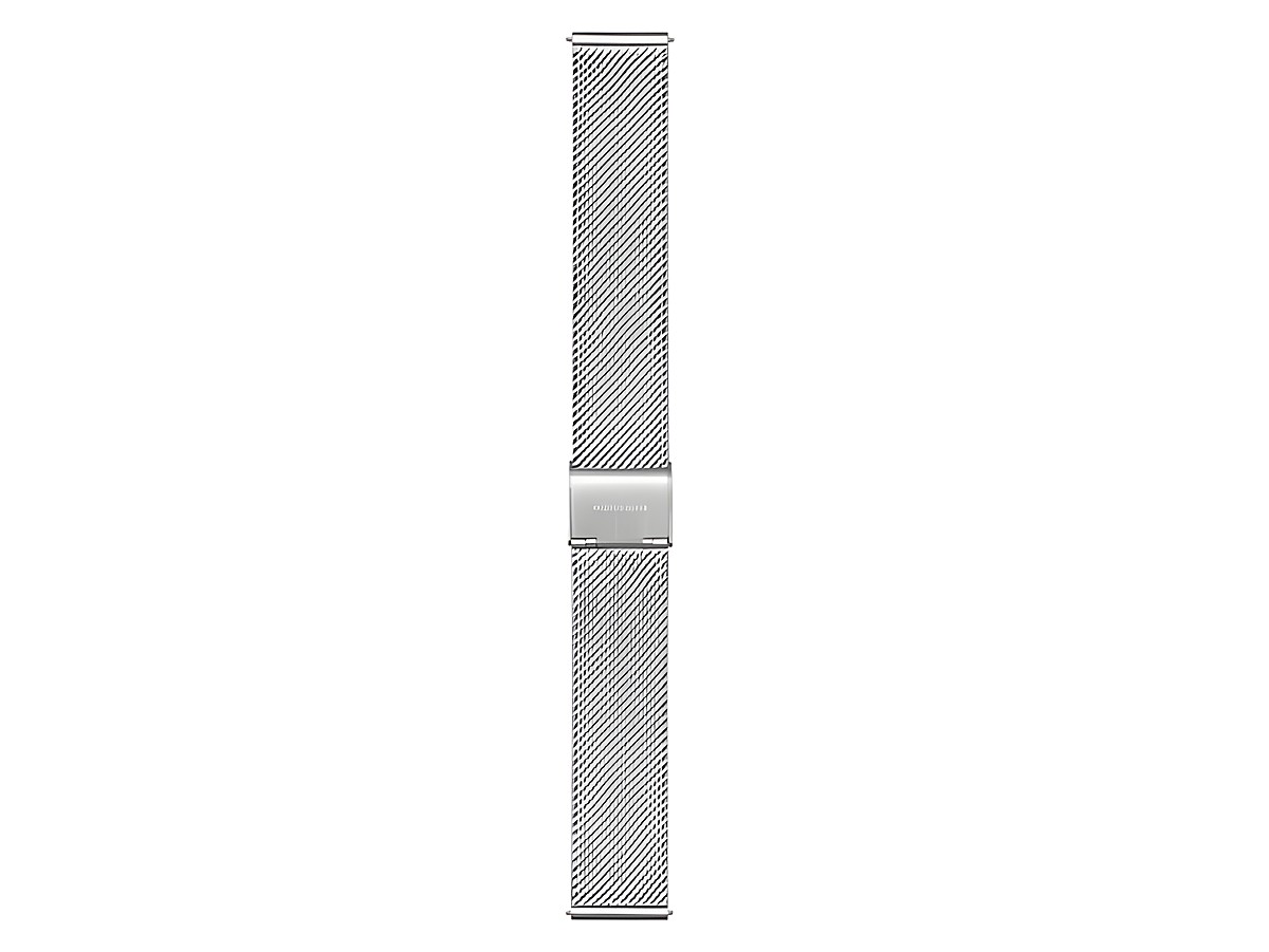Ersatz Uhrenarmband aus hochwertigem Edelstahl im Milanaise-Stil von Mondaine, Modell FMM.8918.STEM.2.K, breitere Struktur, geeignet für 18 mm Uhren.