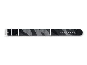 Nato-Textilarmband von Thomas Sabo in Camouflage-Design, 20 mm breit, strapazierfähig und stilvoll, ideal für lässige Looks und Accessoires.