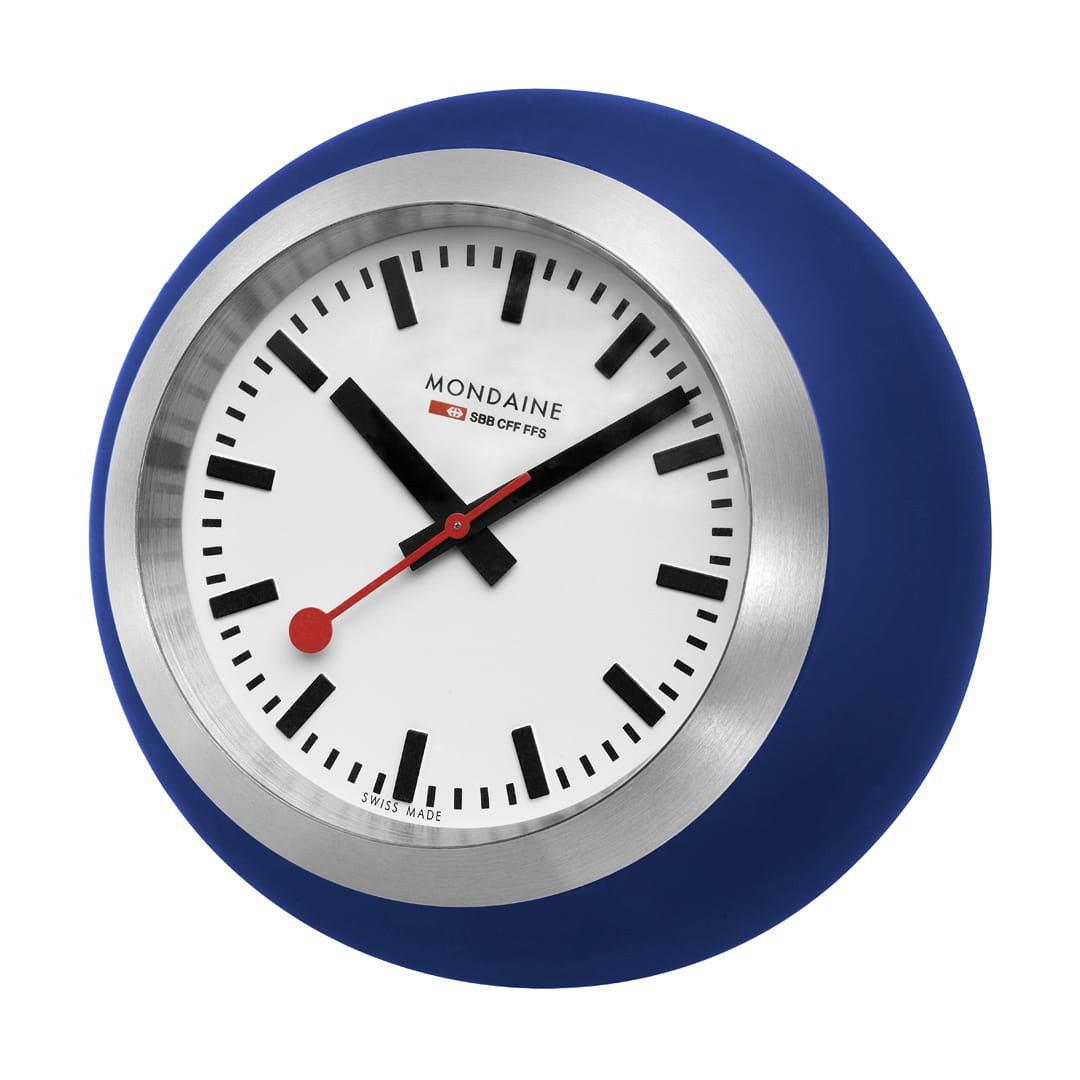 Mondaine Tischuhr Blau - Clocks - 6 cm – Ansicht 4