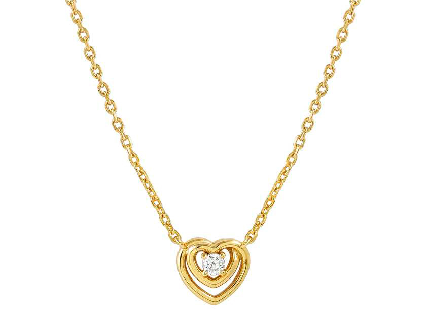 Nomination 241706 06 COSMICLOVE Halskette aus Sterling Silber vergoldet - Zirkonia verzierter Anhänger - Herz - 38-42 cm verstellbar Halskette aus vergoldetem Sterling Silber mit einem herzförmigen, zirkonia verzierten Anhänger, verstellbare Länge von 38 bis 42 cm. Ein elegantes Schmuckstück für jeden Anlass.