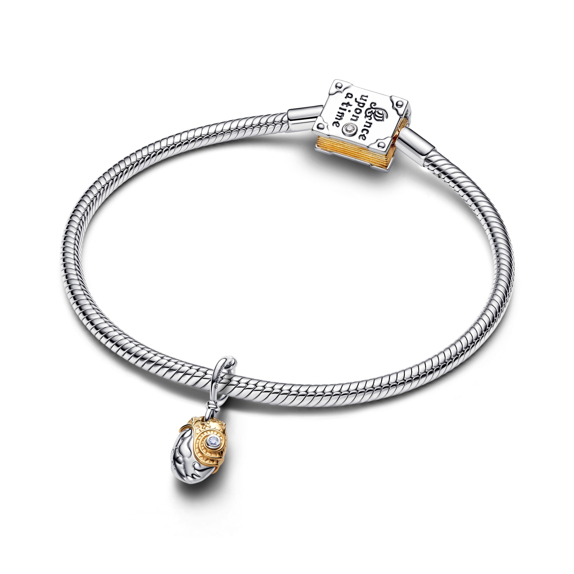 Pandora Disney Prinzessinnen Vaiana Herz von Te Fiti - Diamant Lab-Grown - Gelbgold Vergoldung – Ansicht 2