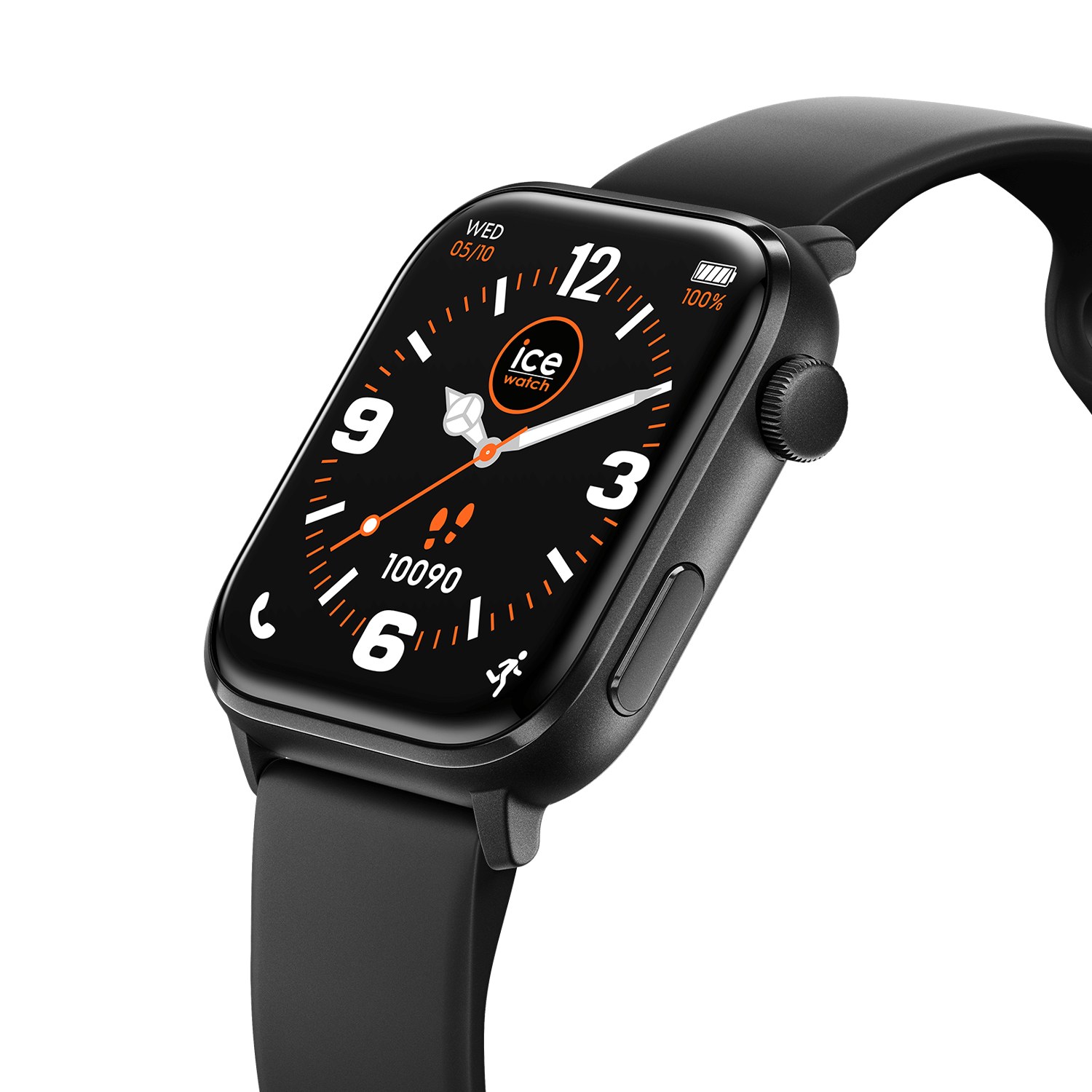 Ice-Watch ICE smart 2.0 - Smartwatch - Schwarz 1.96 Zoll – Ansicht 4