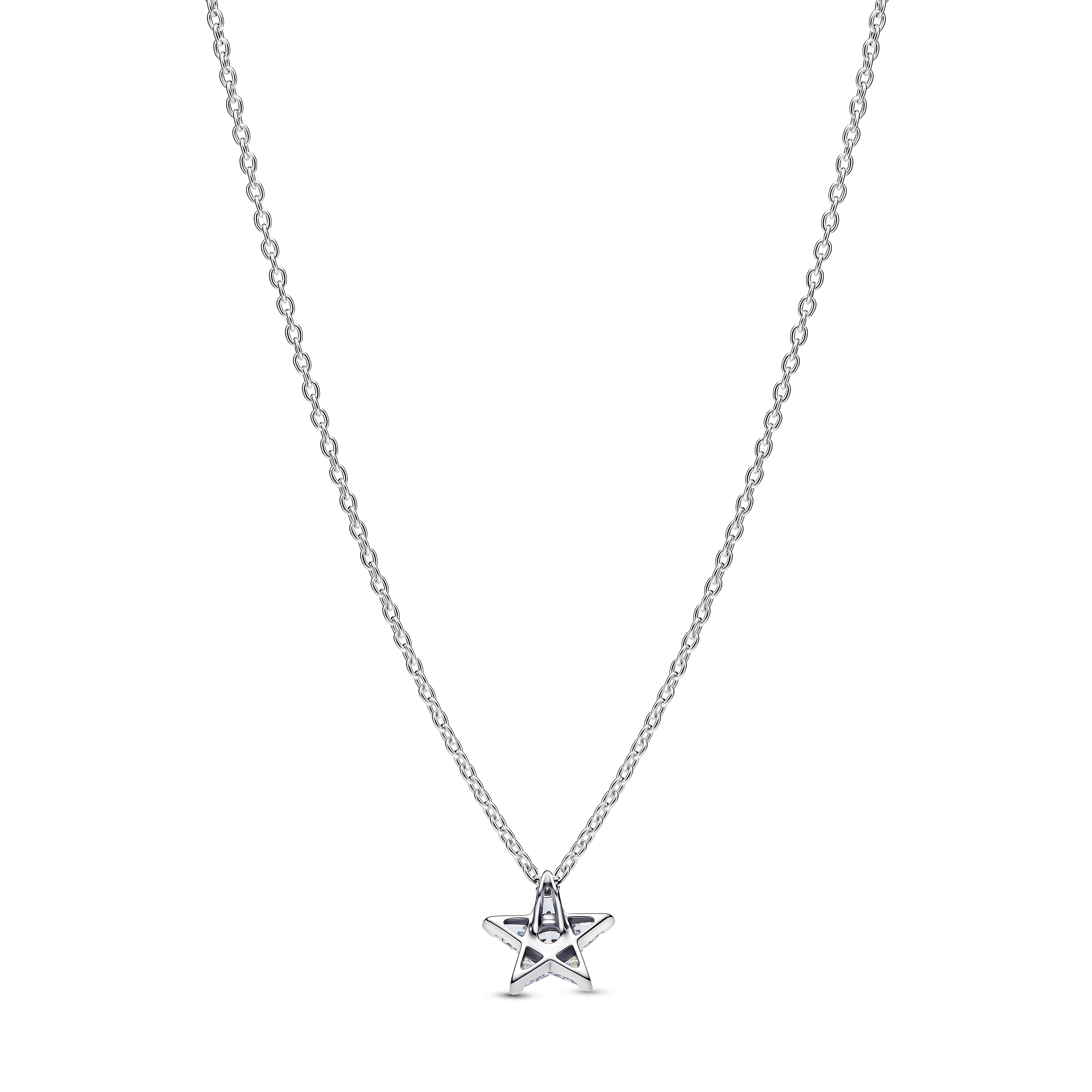 Pandora Timeless - Halskette Stella Stern - Sterling Silber – Ansicht 2