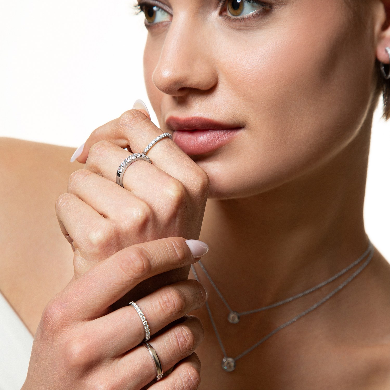 XENOX Sterling Silber Ring - KRAPPE SILBER - Krappe – Ansicht 3