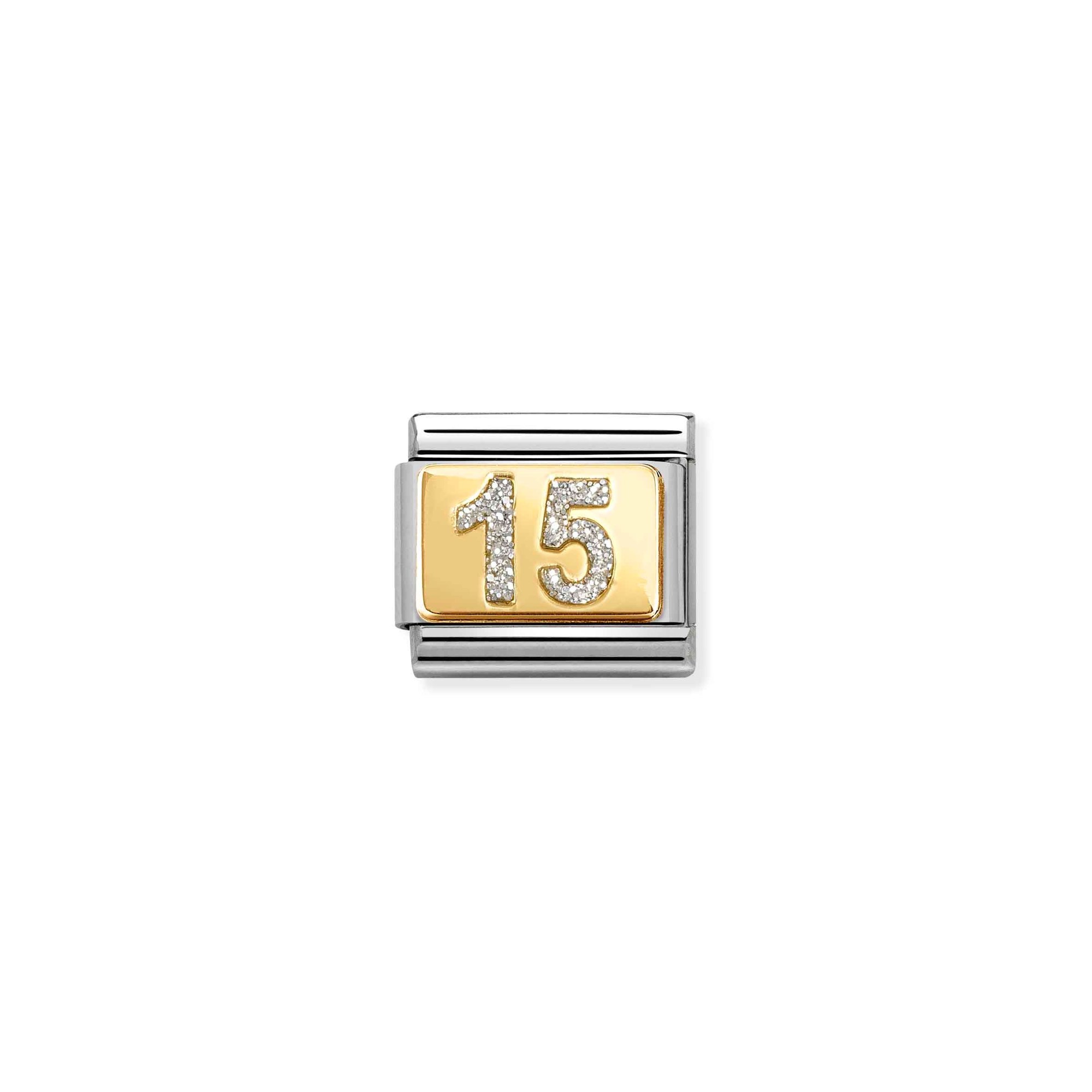 Nomination Zahl 15 - Element - Classic Gold – Ansicht 2