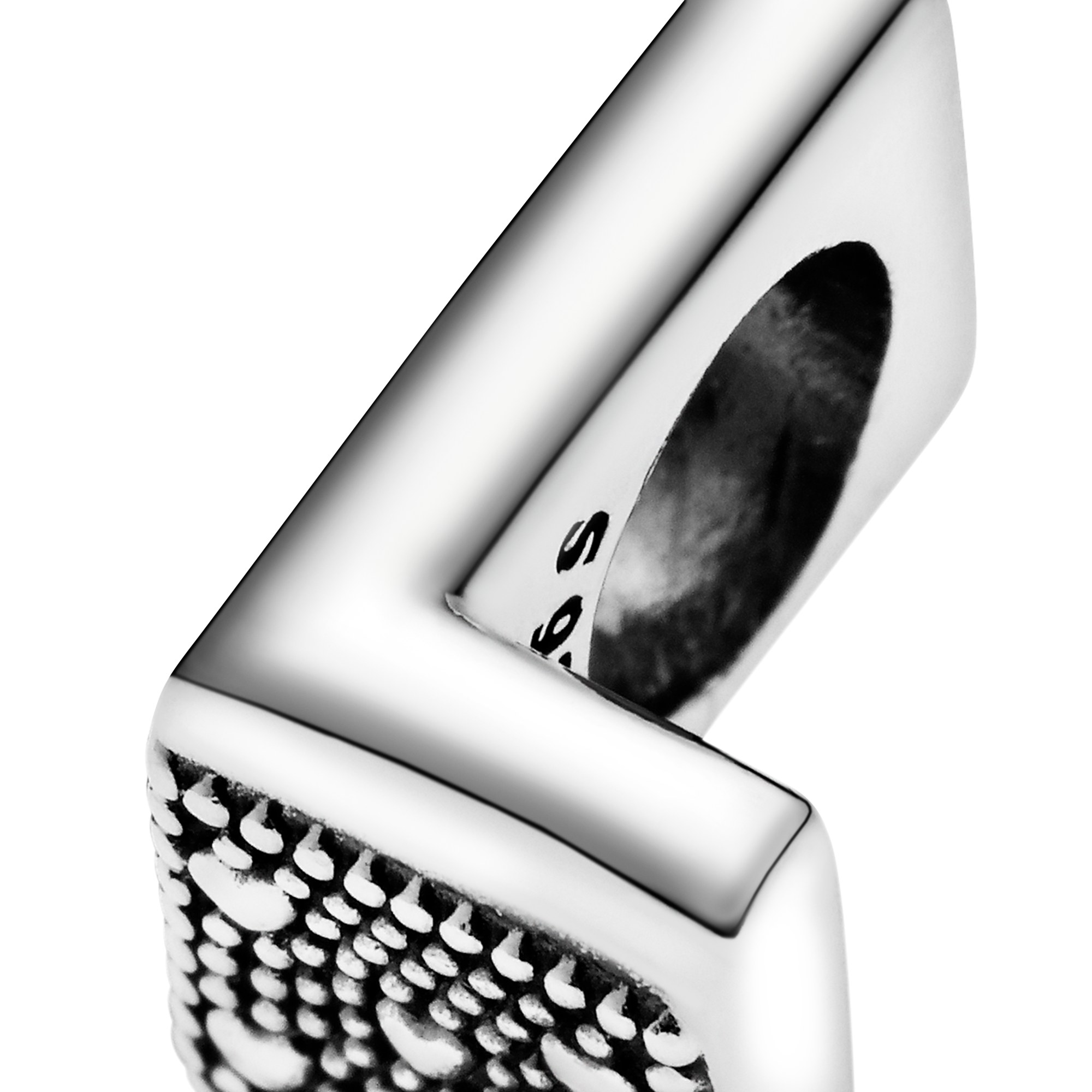 PANDORA Charm - Buchstabe L - Letter L - 925 Sterling Silber – Ansicht 4