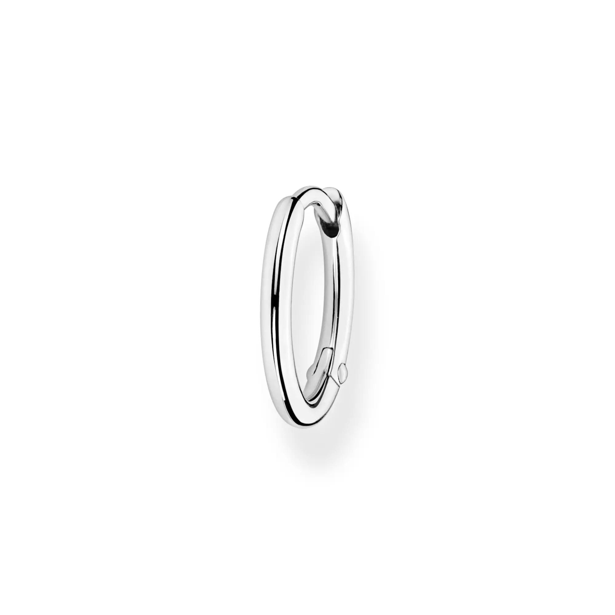 Thomas Sabo Einzel Creole klassisch silber – 15 mm hoch
