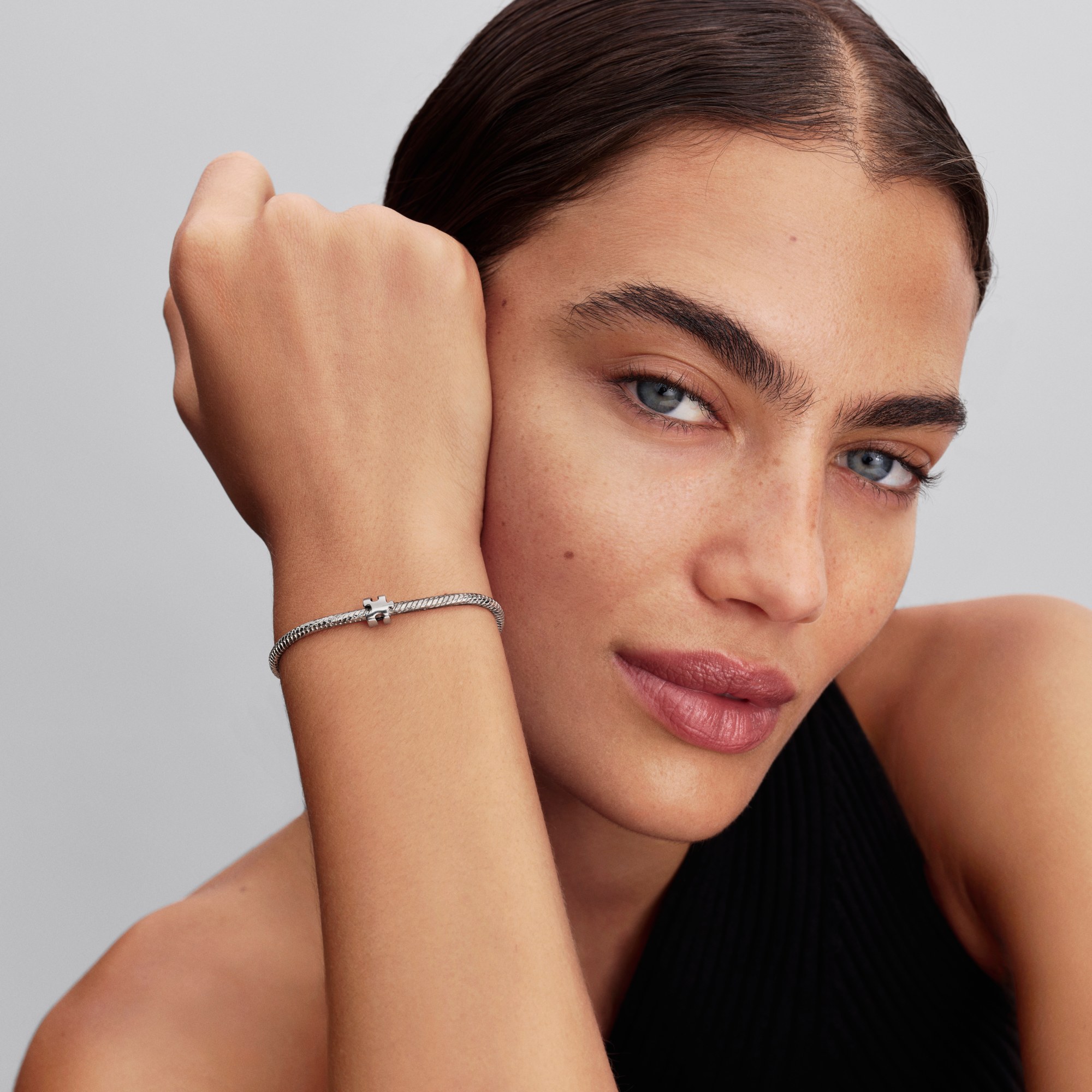 Pandora Puzzleteil Mini - Charm - Silber – Ansicht 4