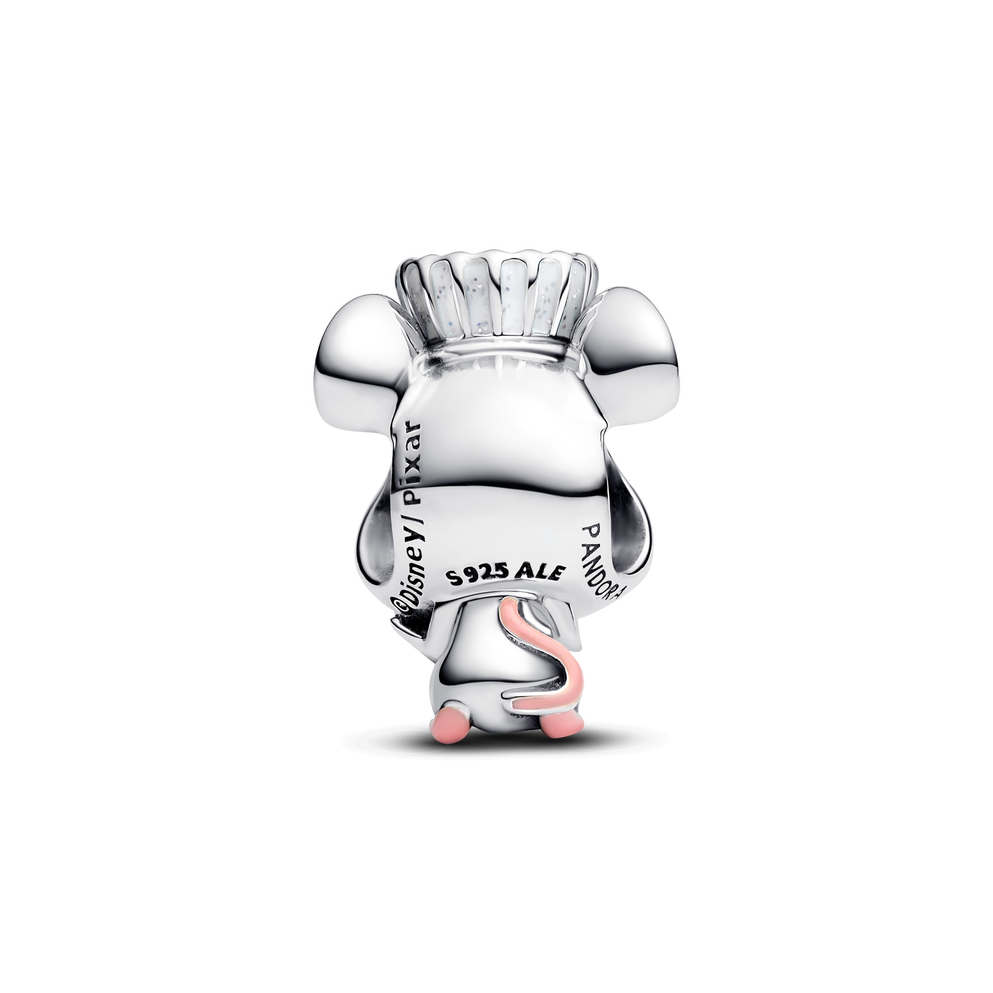 Pandora Disney Pixar Ratatouille Remy Charm - Sterling Silber - Emaille – Ansicht 2