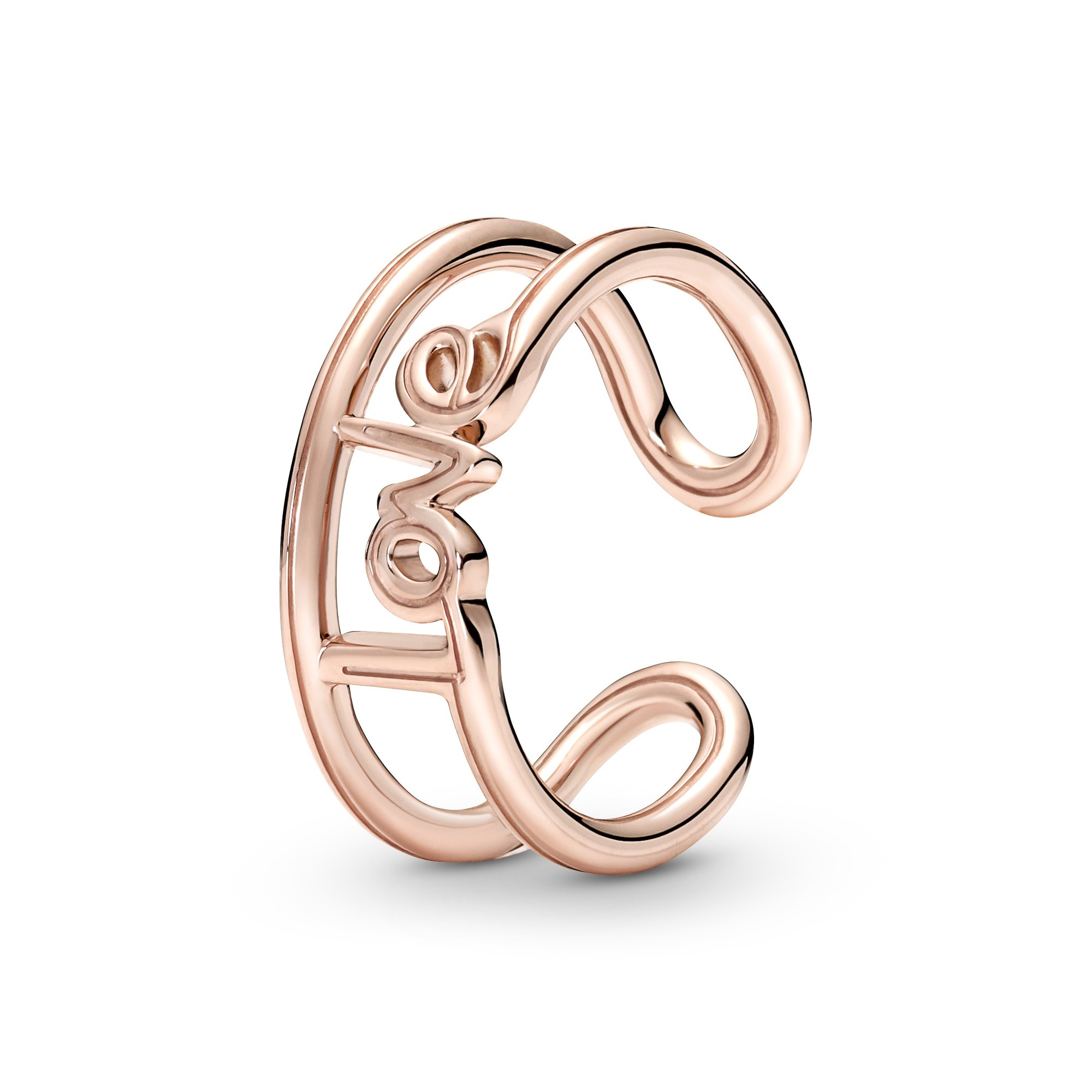 Pandora ME Love offener Ring - Roségold vergoldet