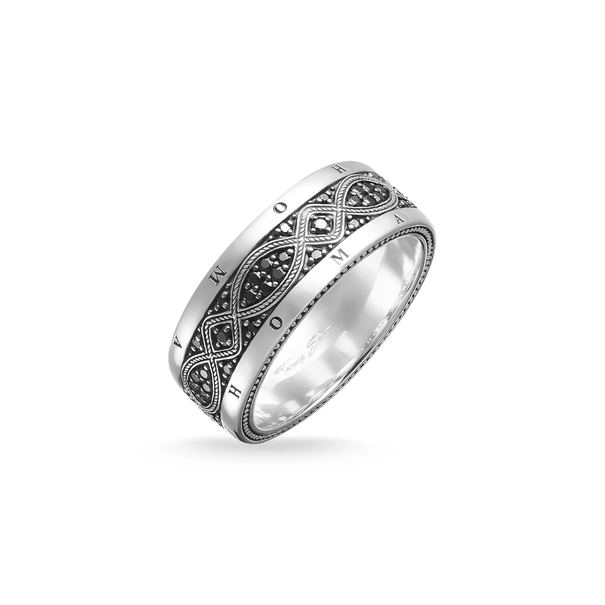 Thomas Sabo Bandring Love Knot – Silber – Zirkonia – Ansicht 2