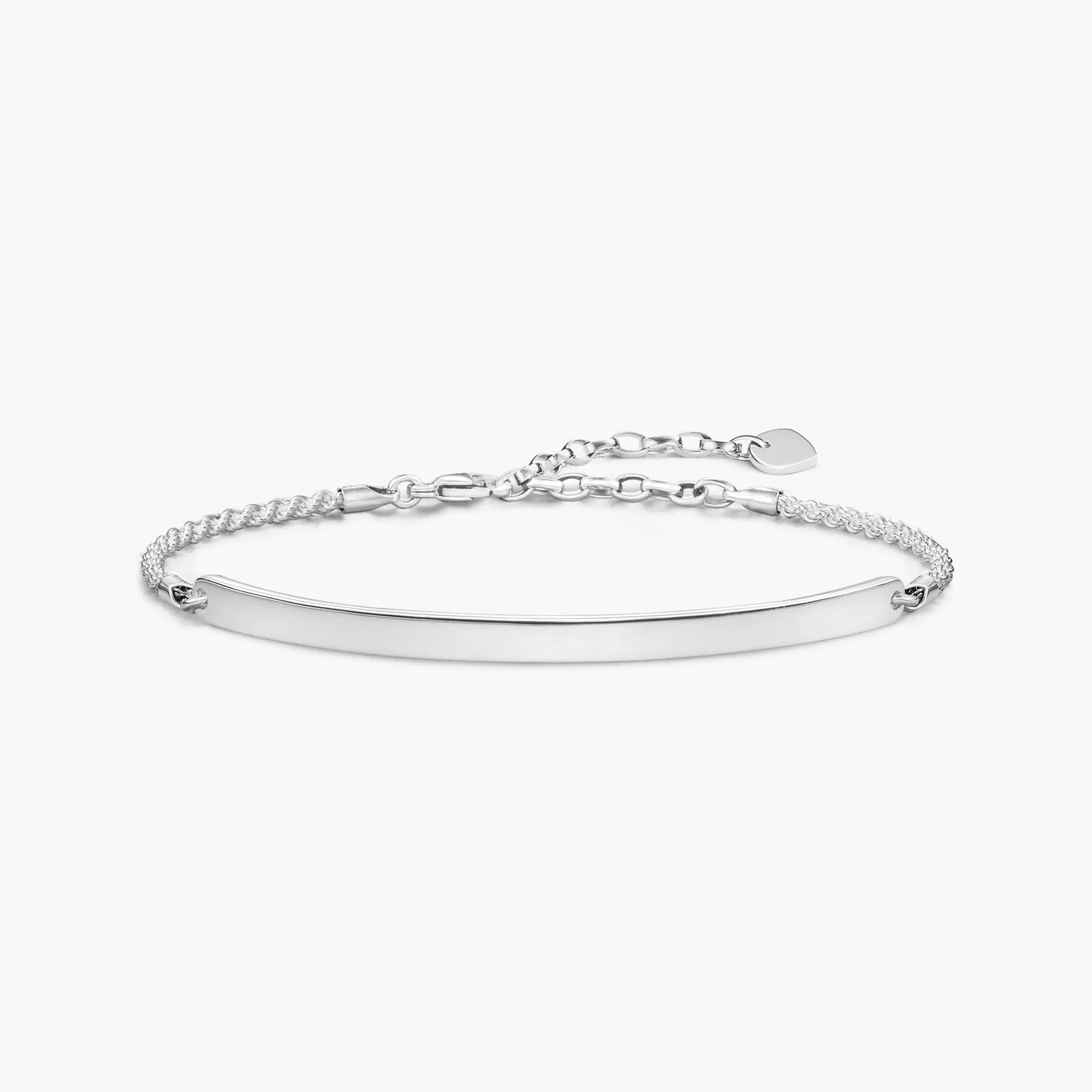 Thomas Sabo Armband 15-18 cm - Silber poliert - Love Bridge
