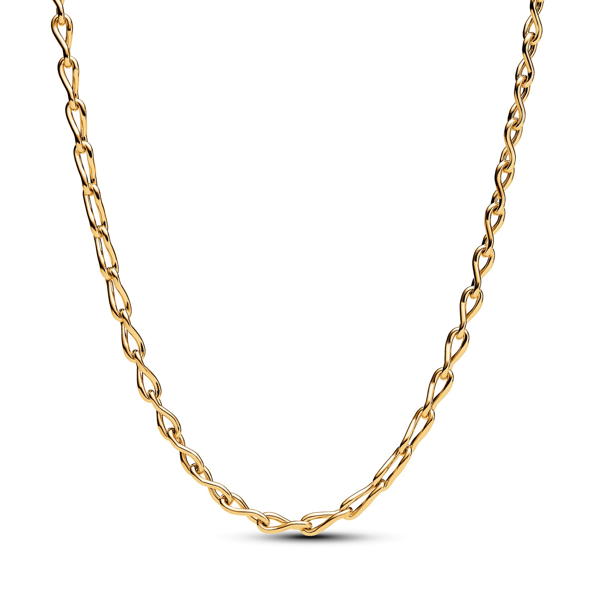 Pandora Unendlichkeitshalskette - Gelbgold verg. - 50 cm