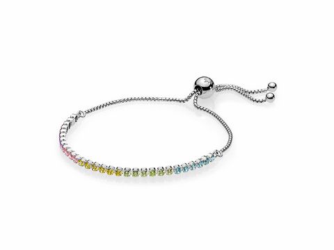 PANDORA - 590524PCZMX-1 - Multi-colour Sparkling Strand Bracelet - Armband - 23 cm