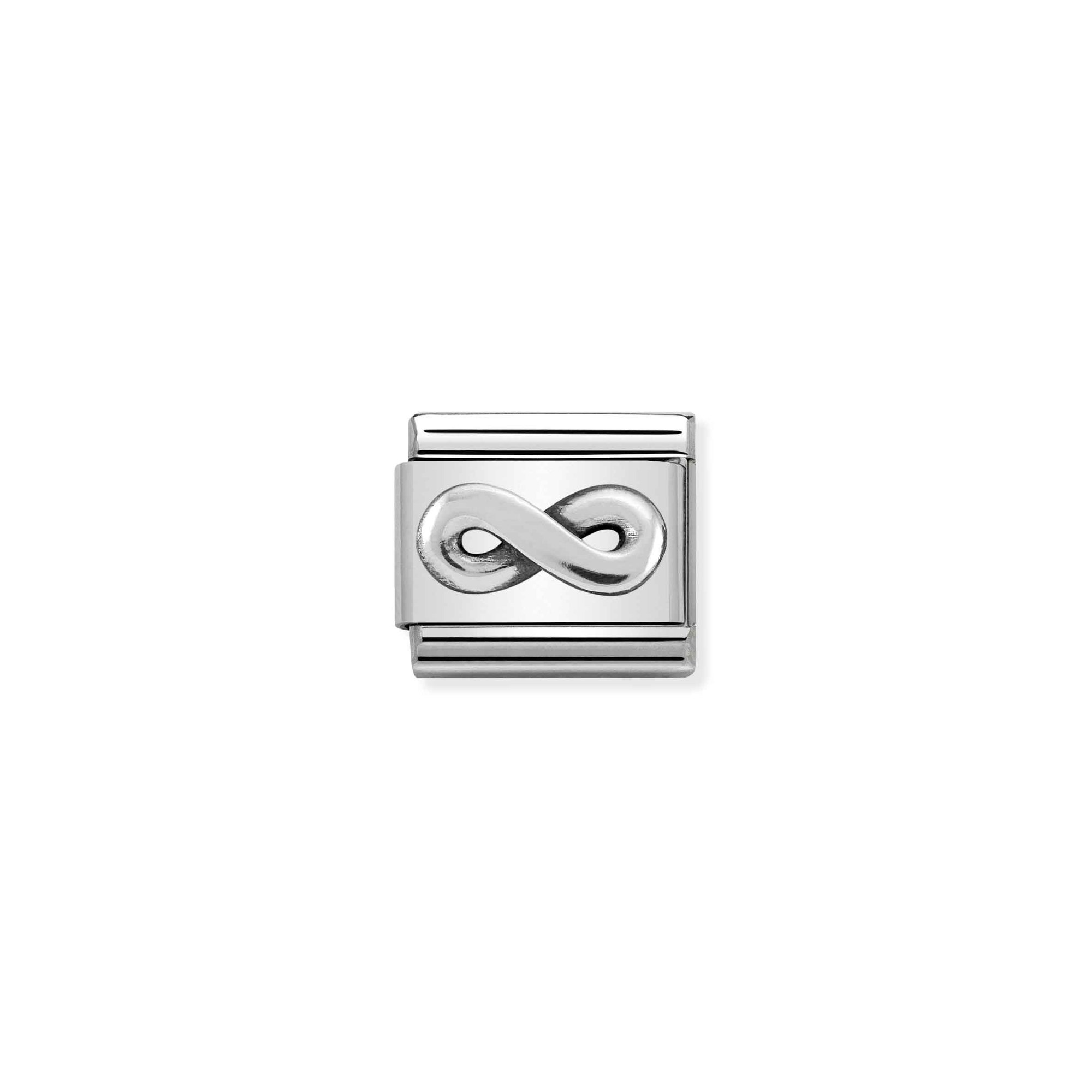 Nomination Composable Classic Charm Unendlichkeit - Edelstahl, Sterling Silber
