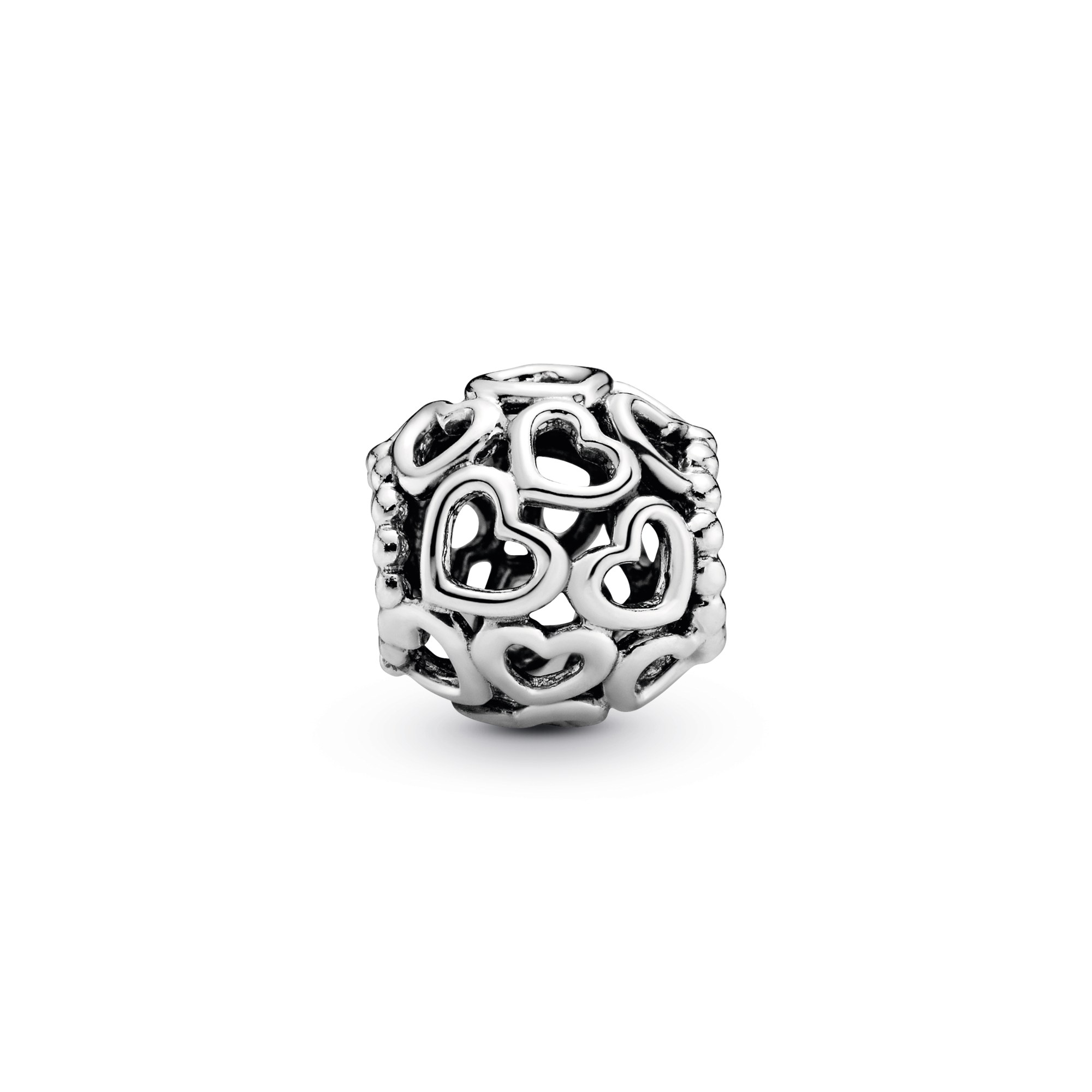 PANDORA HERZEN - filigran + durchscheinend - charms – Ansicht 2