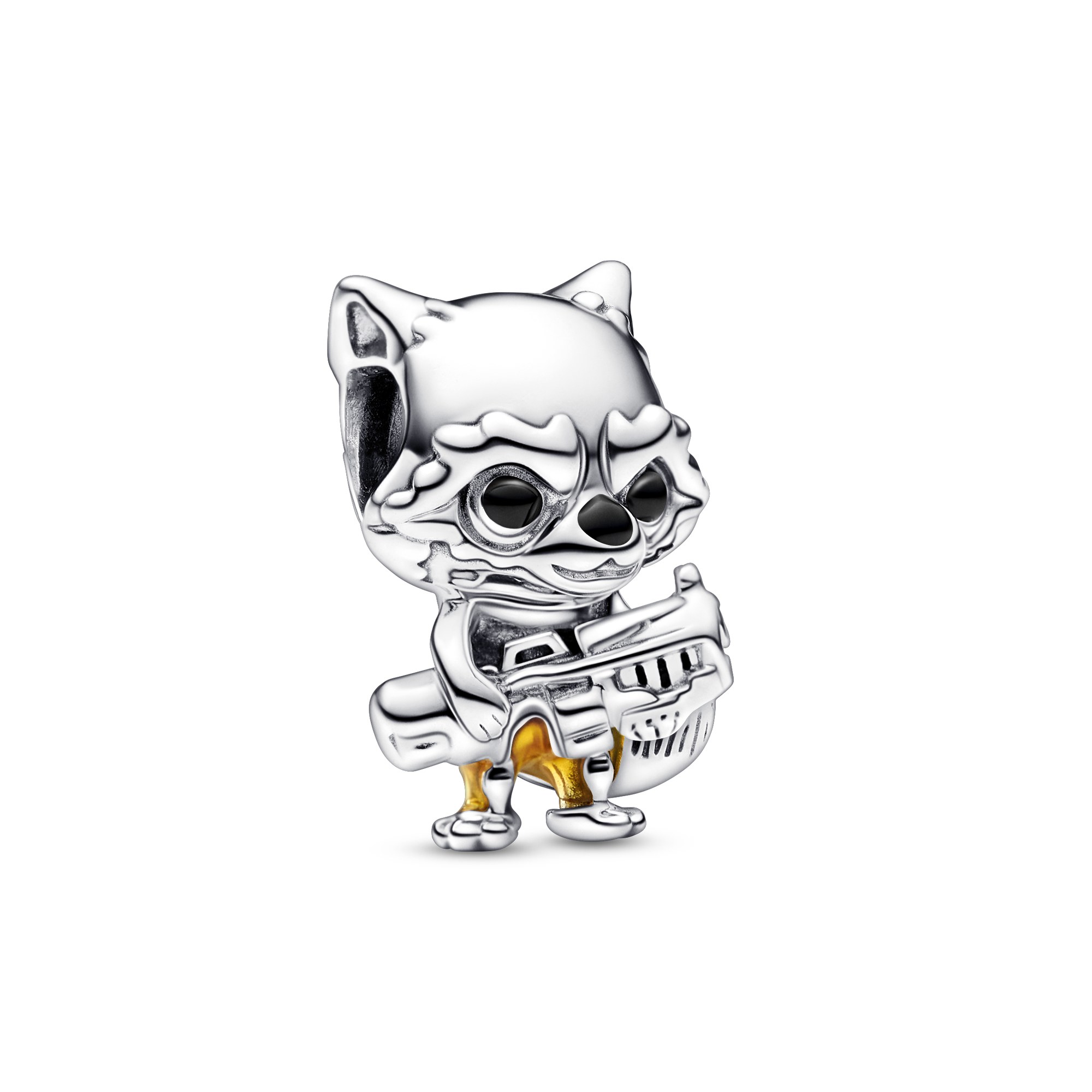 Pandora Charm - Marvel Rocket Anhänge - Silber - Mehrfarbig