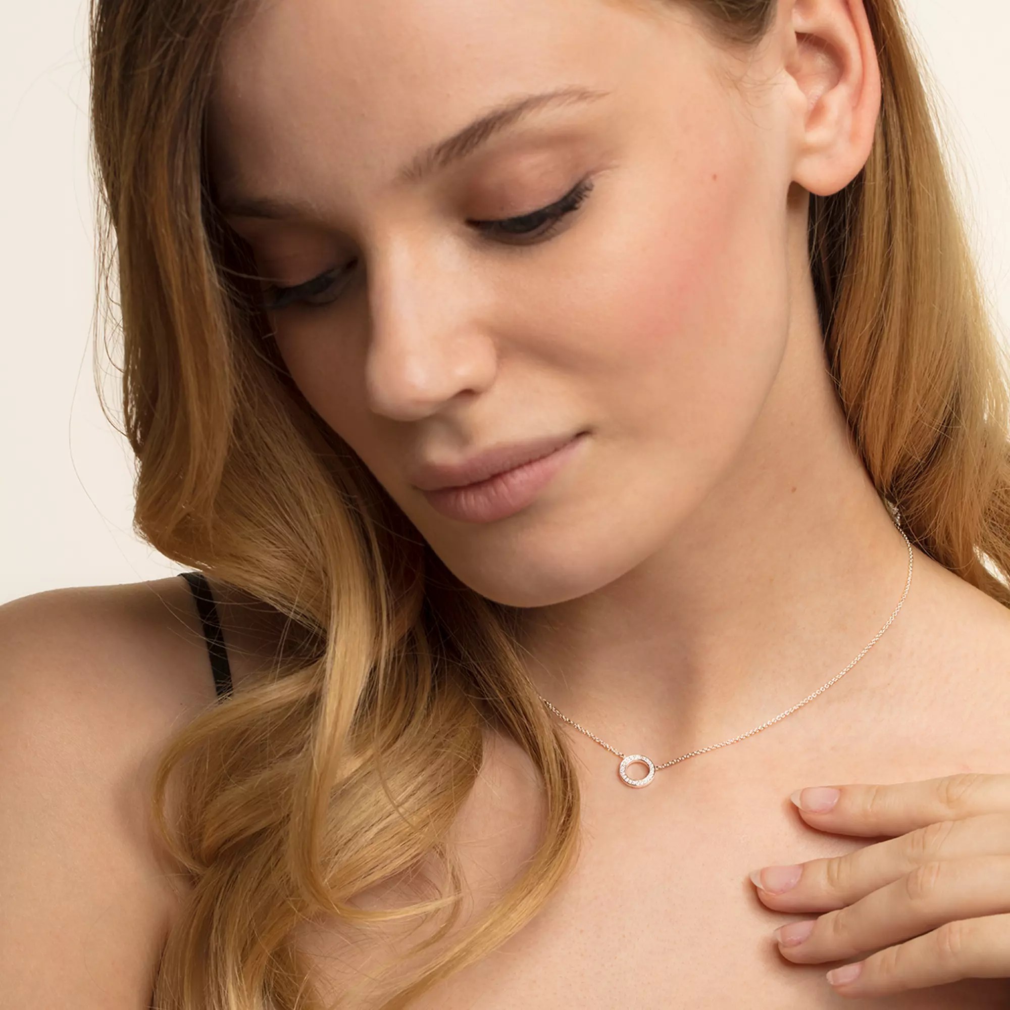 Thomas Sabo Kette Kreis klein – Silber – 45 cm – Ansicht 2