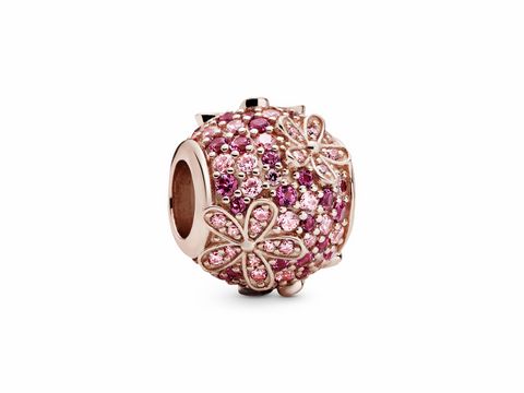 Pandora ROSE - 788797C01 - Charm - Blümchen - Crystals