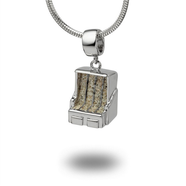 DUR Anhänger Strandkorb - P3998 - Sterling Silber – Ansicht 2