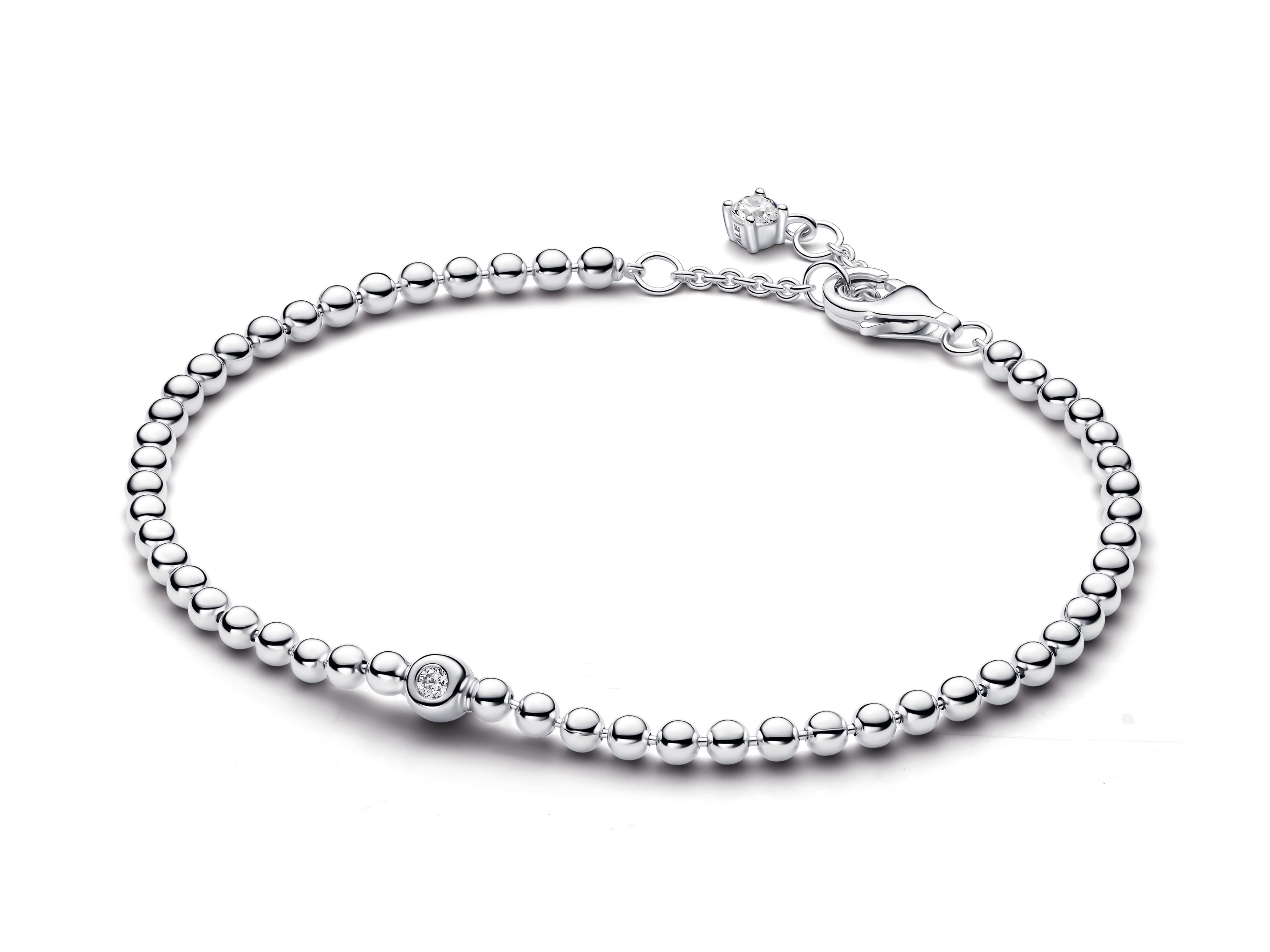 Pandora 594822C01-20 - Kugeln & Funkelnde Steine Armband - Sterling Silber - Zirkonia - 20 cm