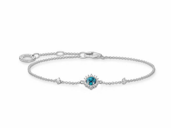 Thomas Sabo Bracciale Donna In Argento 925 Con Zirconia Cubica – Elegante E Senza Tempo, Regalo Perfetto