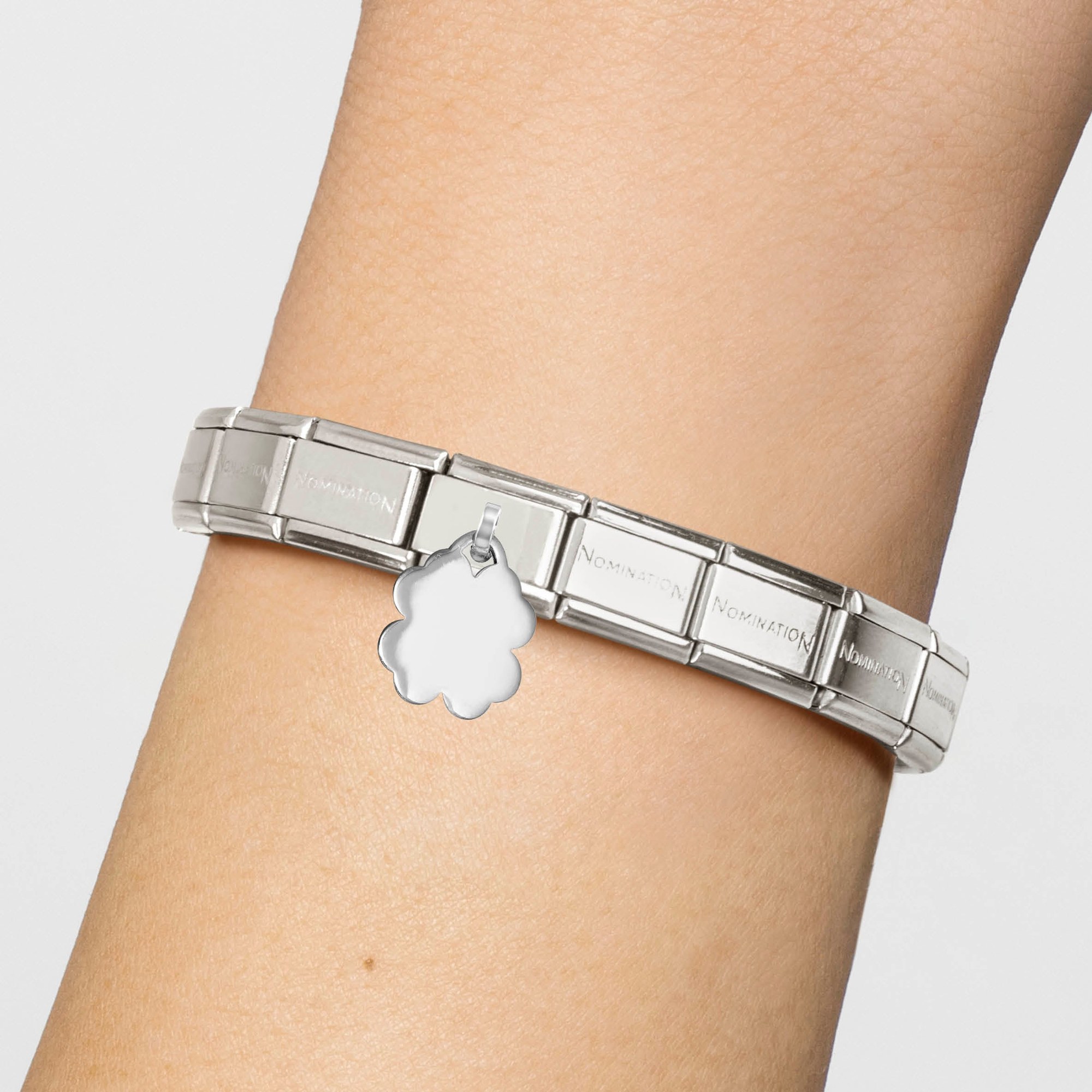 Nomination CLASSIC Element - Charm - Anhänger aus Sterling Silber - Glücksklee – Ansicht 2