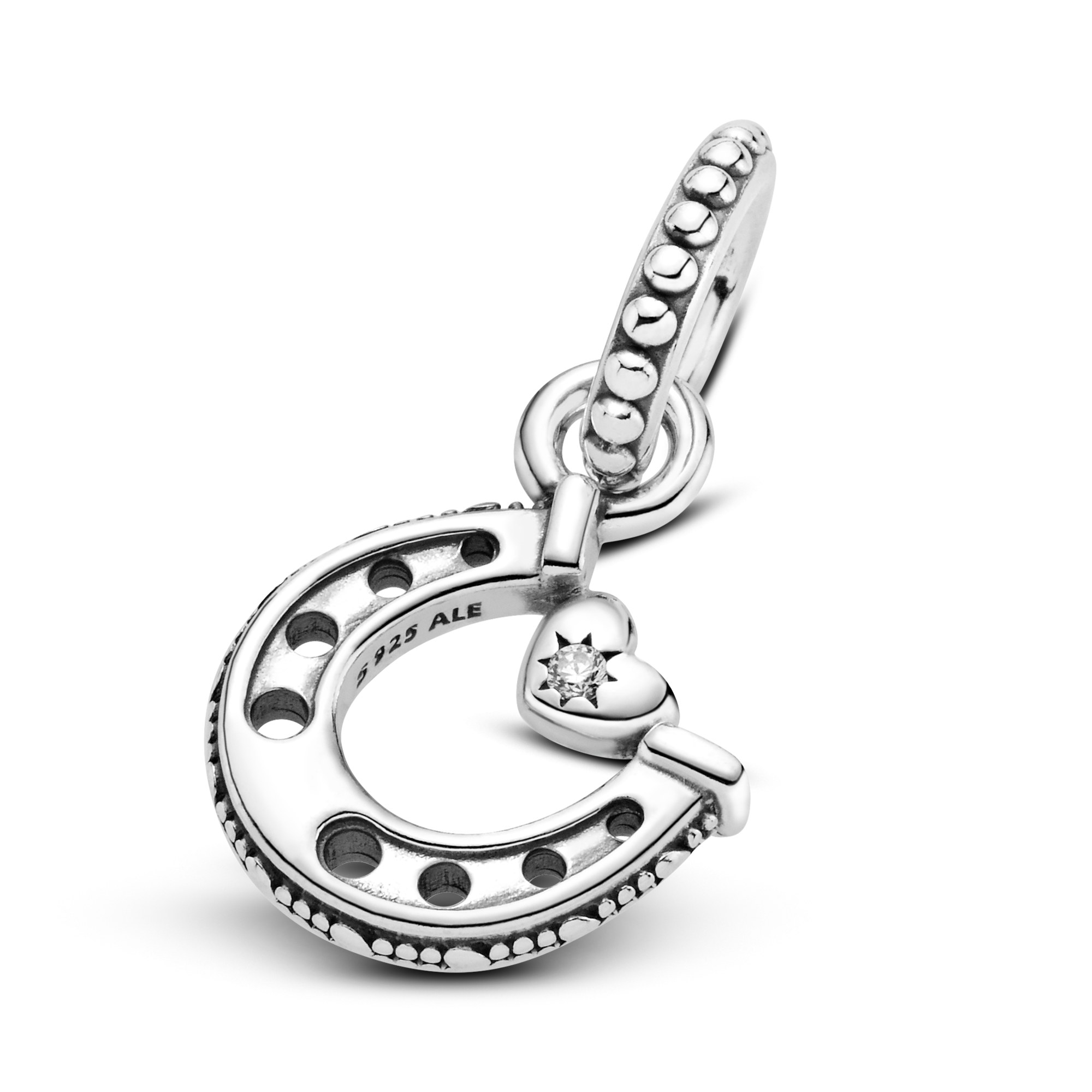 Pandora Passions - Charm - Viel Glück Hufeisen - Silber - Zirkonia – Ansicht 2