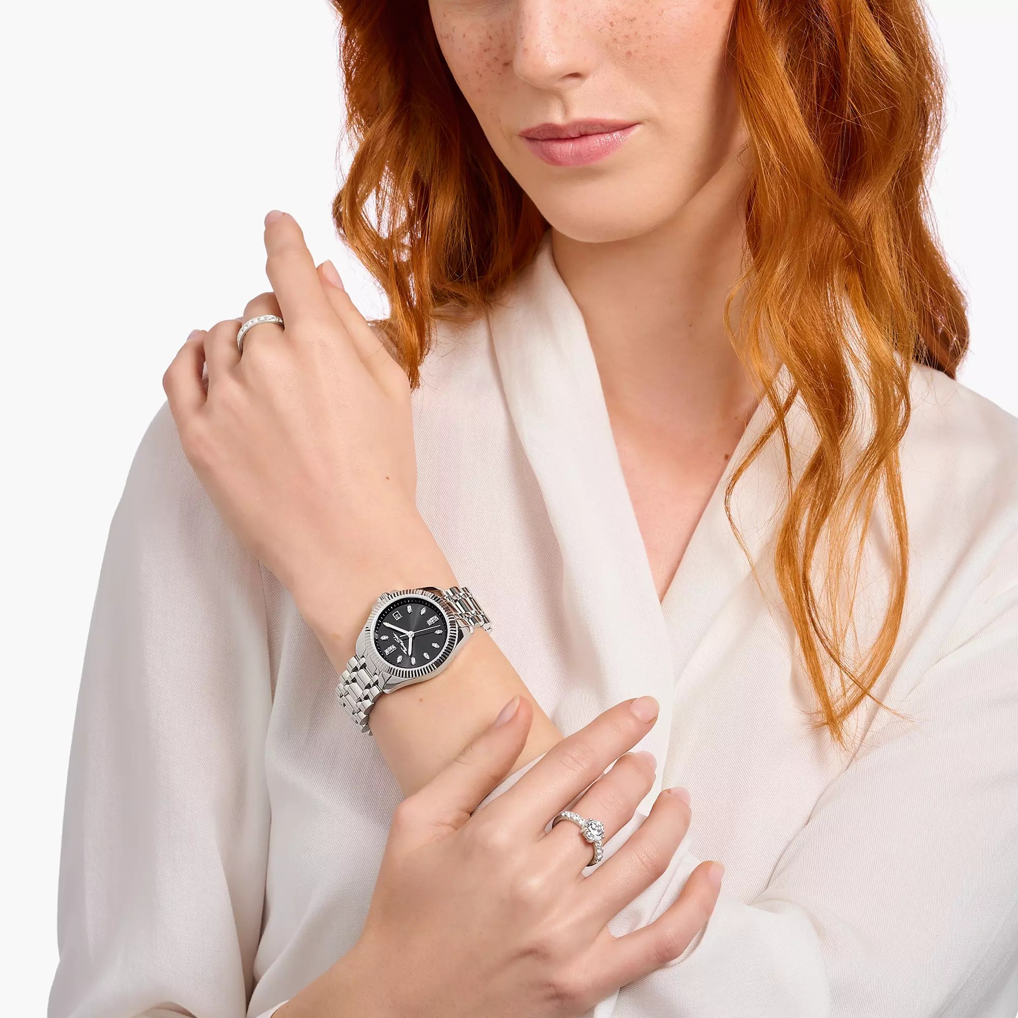 Thomas Sabo Damenuhr - Ziffernblatt Schwarz – Ansicht 4
