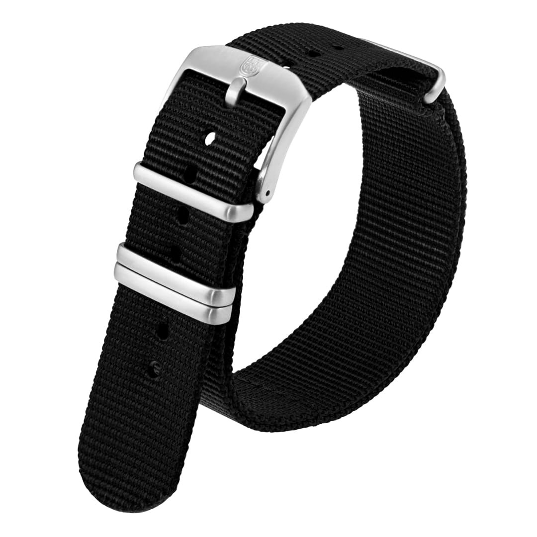 Luminox Uhren Nylonarmband - Nylon Schwarz - 24 mm – Ansicht 2