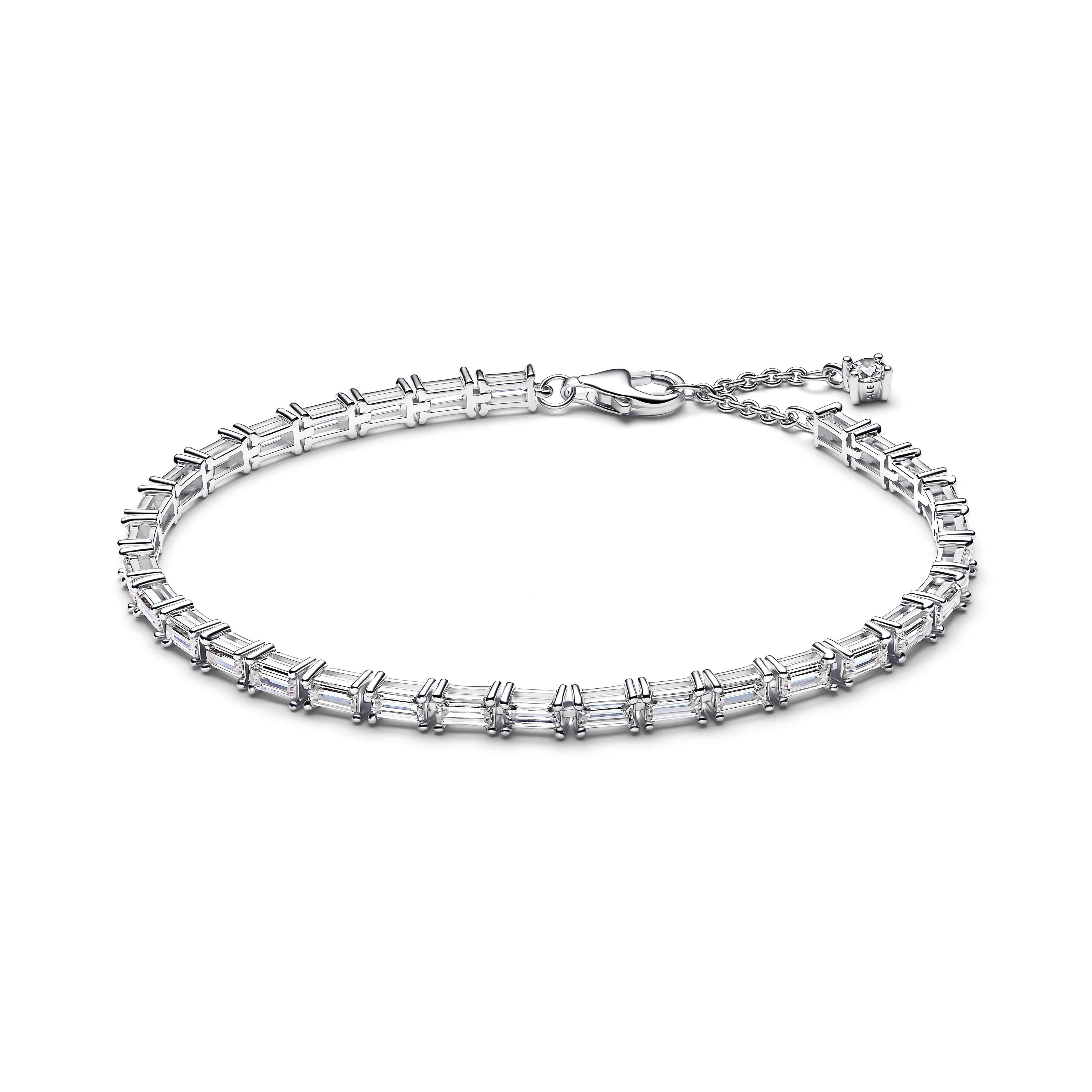 Pandora Timeless - Tennisarmband Baguette - Sterling Silber - 20 cm - 595081C01-20